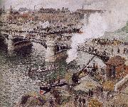 Camille Pissarro Bridge painting